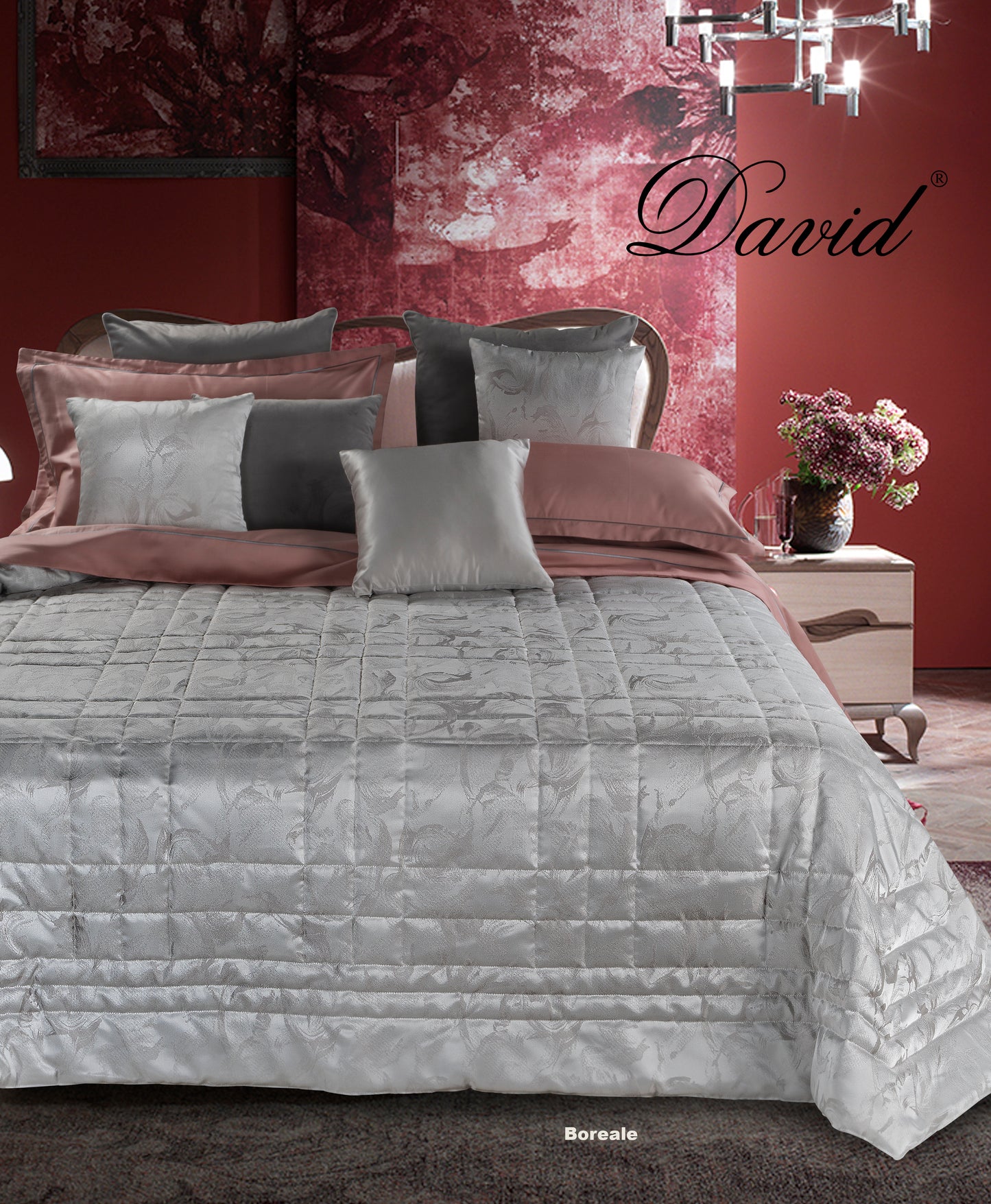 TRAPUNTA /COPERTA/QUILT BOREALE -by DAVID HOME Il Corredo Morbido Letto Matrimoniale Decorazioni in stile Elegante Calabria Matrimonio da Favola Cuscini e Lenzuola Coordinati Lamezia Terme Spose Nicastro Arredo Casa Catanzaro