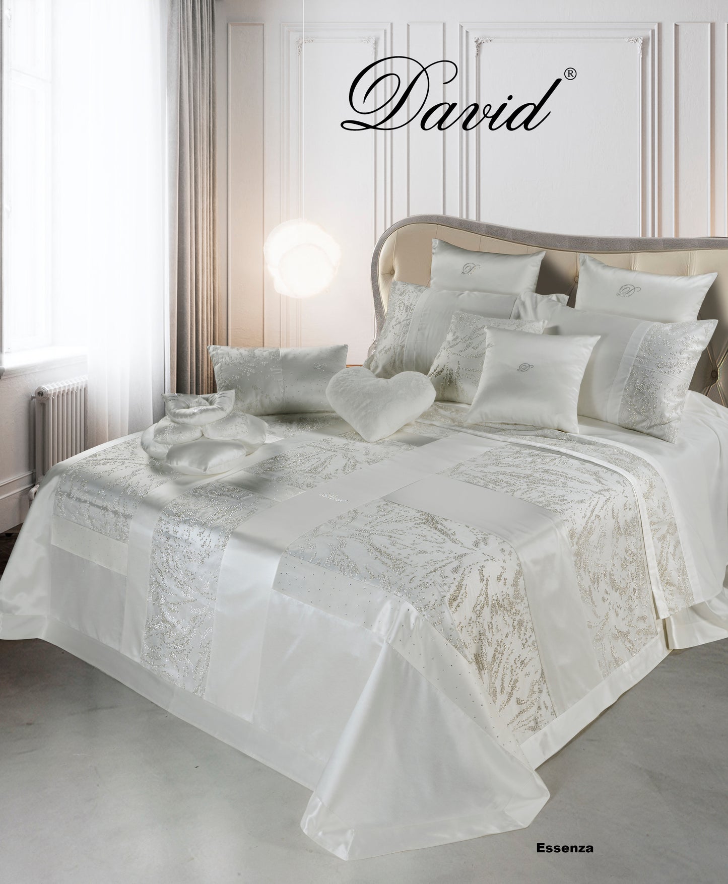 TRAPUNTA /COPERTA/QUILT   ESSENZA -by  DAVID HOME  Il Corredo Morbido Letto Matrimoniale Decorazioni in stile Elegante Calabria Matrimonio da Favola Cuscini e Lenzuola Coordinati  Lamezia Terme Spose Nicastro Arredo Casa Catanzaro