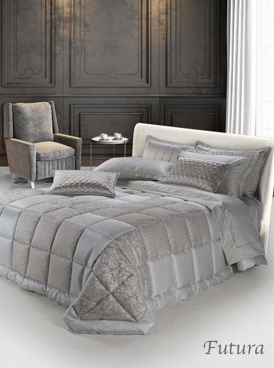 TRAPUNTA /COPERTA/QUILT   FUTURA -by  DAVID HOME  Il Corredo Morbido Letto Matrimoniale Decorazioni in stile Elegante Calabria Matrimonio da Favola Cuscini e Lenzuola Coordinati  Lamezia Terme Spose Nicastro Arredo Casa Catanzaro Primo Letto